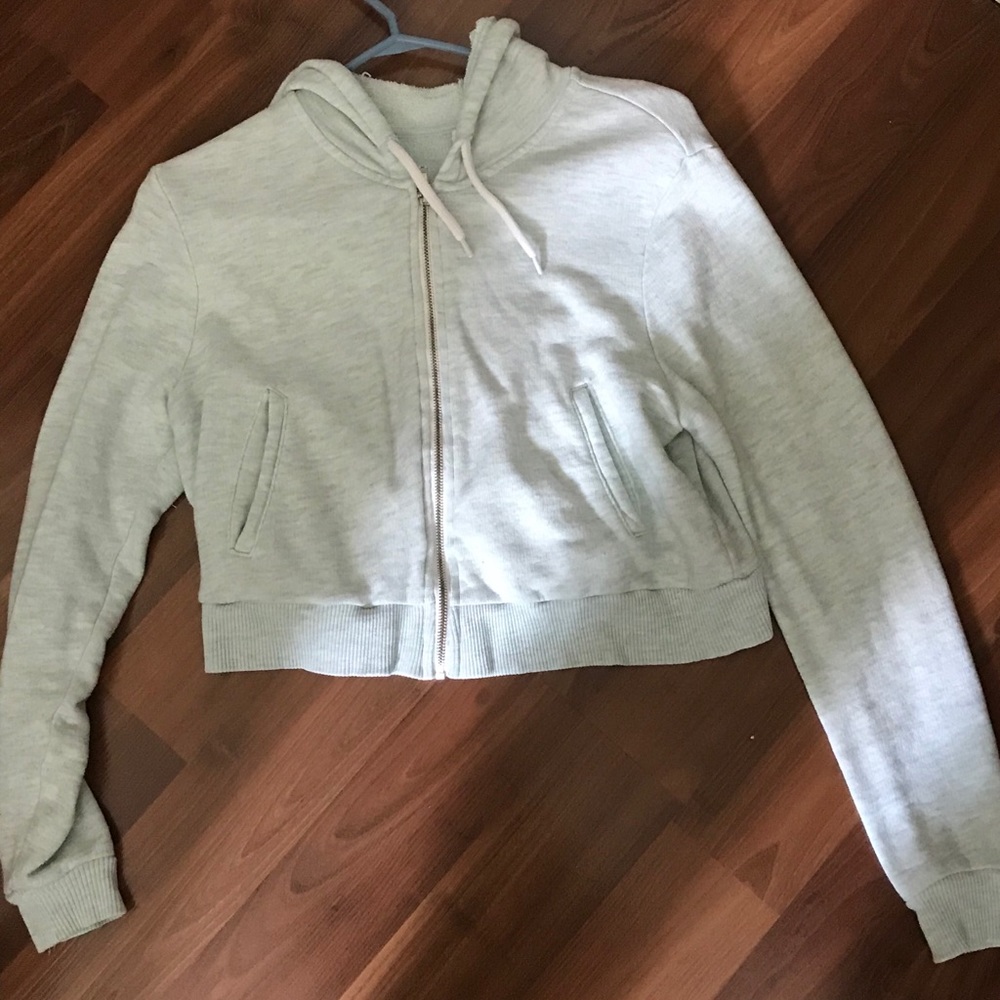 Mint Crop Sweater